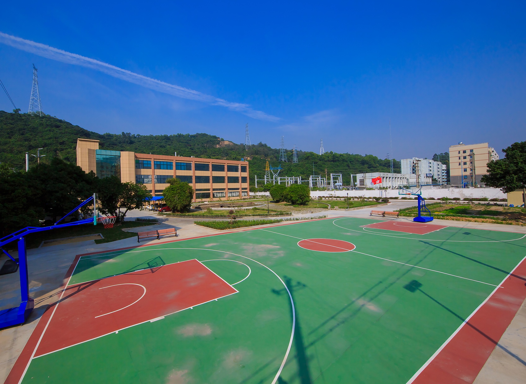 籃球場